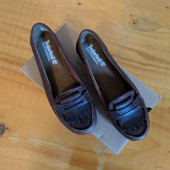 Timberland leather earthkeeper caska kiltie loafer - Picture 6 of 6